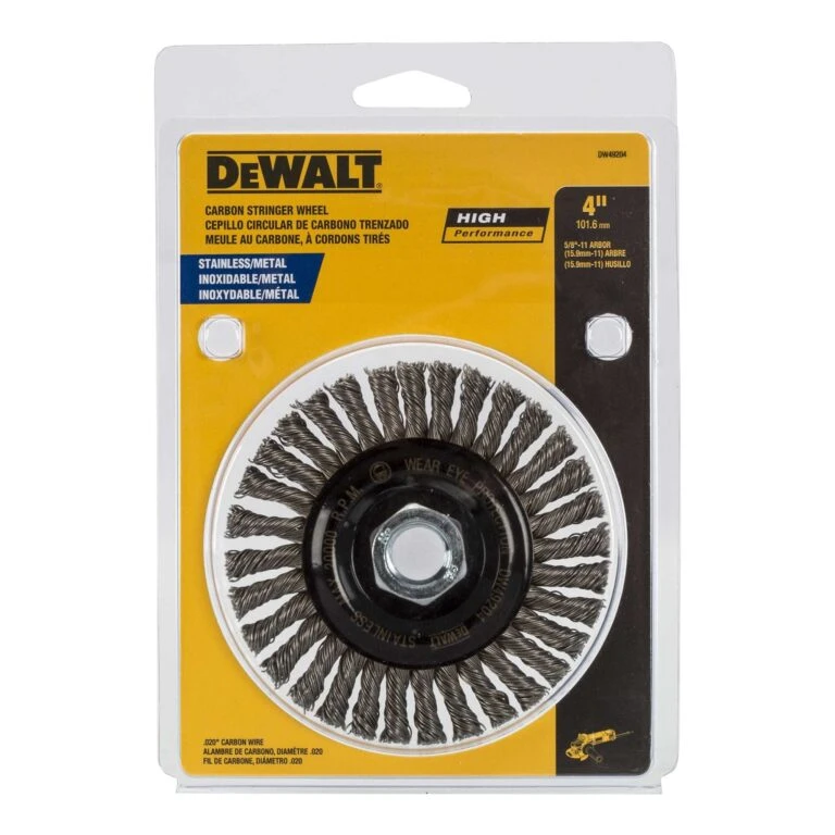 DEWALT 4.0-in Coarse Wire Wheel Angle Grinder
