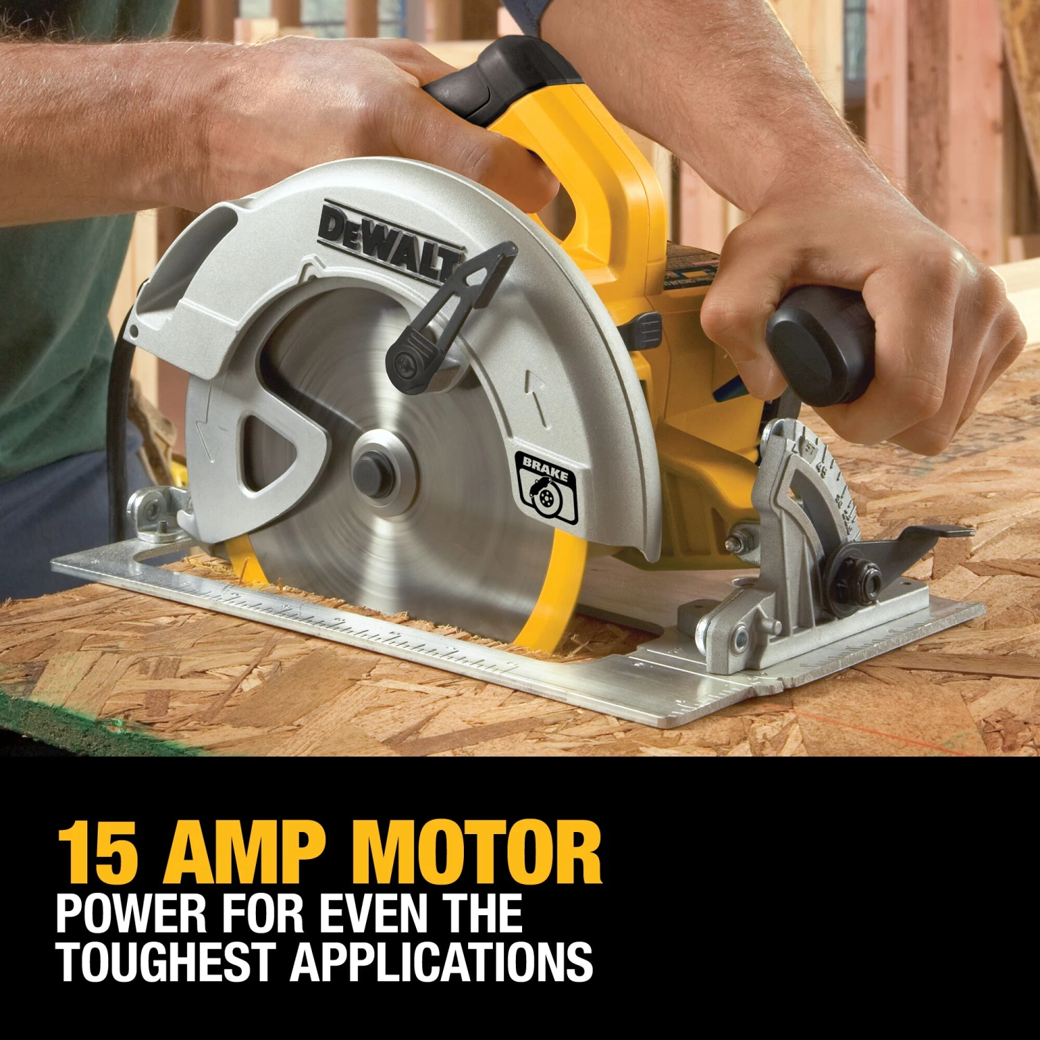 DEWALT 15 -Amp 7-1/4-in Circular Saw 5 DEWALT 15 -Amp 7-1/4-in Circular Saw - Image 5