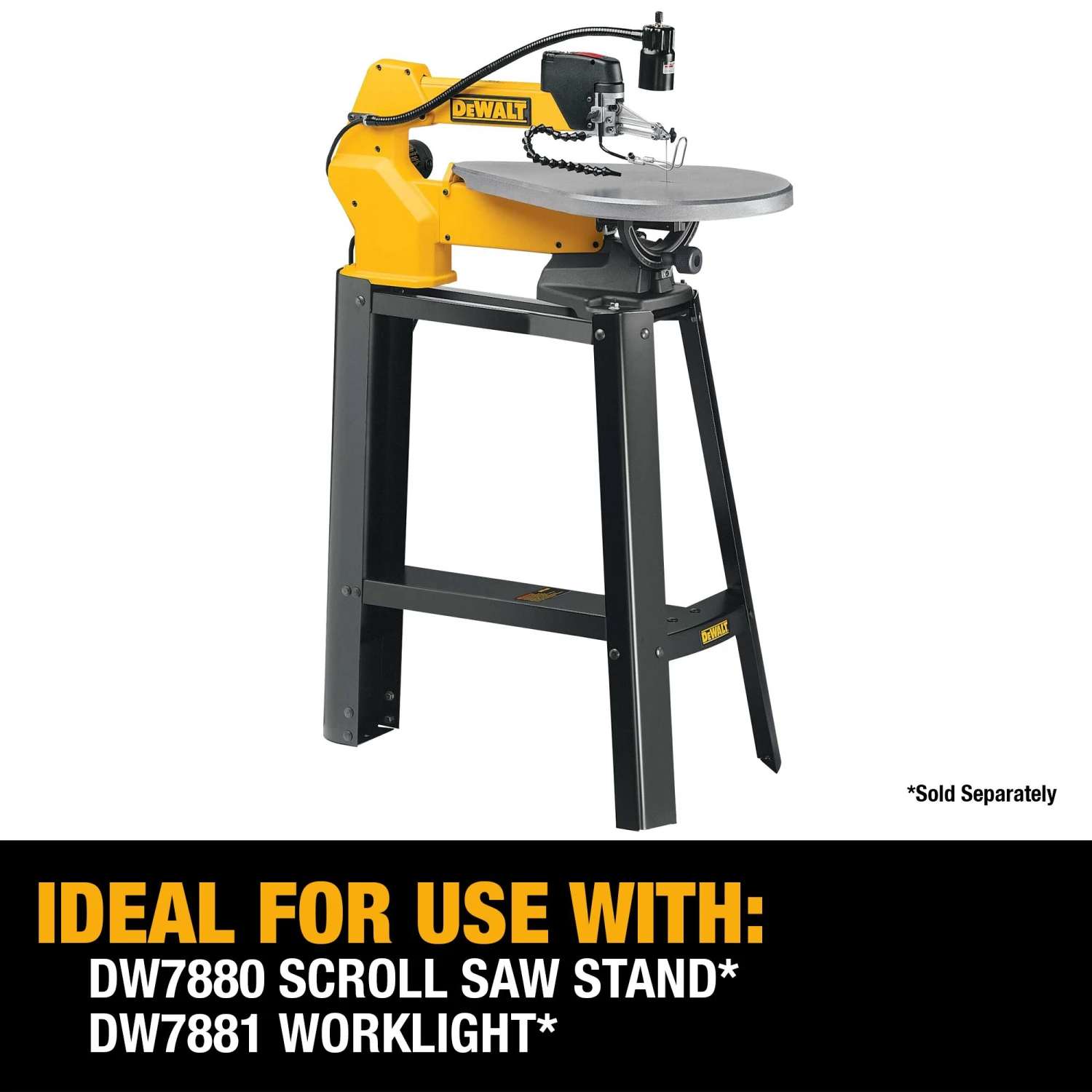 DEWALT 20-in 1.3 -Amp Variable Speed Corded Scroll Saw 5 DEWALT 20-in 1.3 -Amp Variable Speed Corded Scroll Saw - Image 5