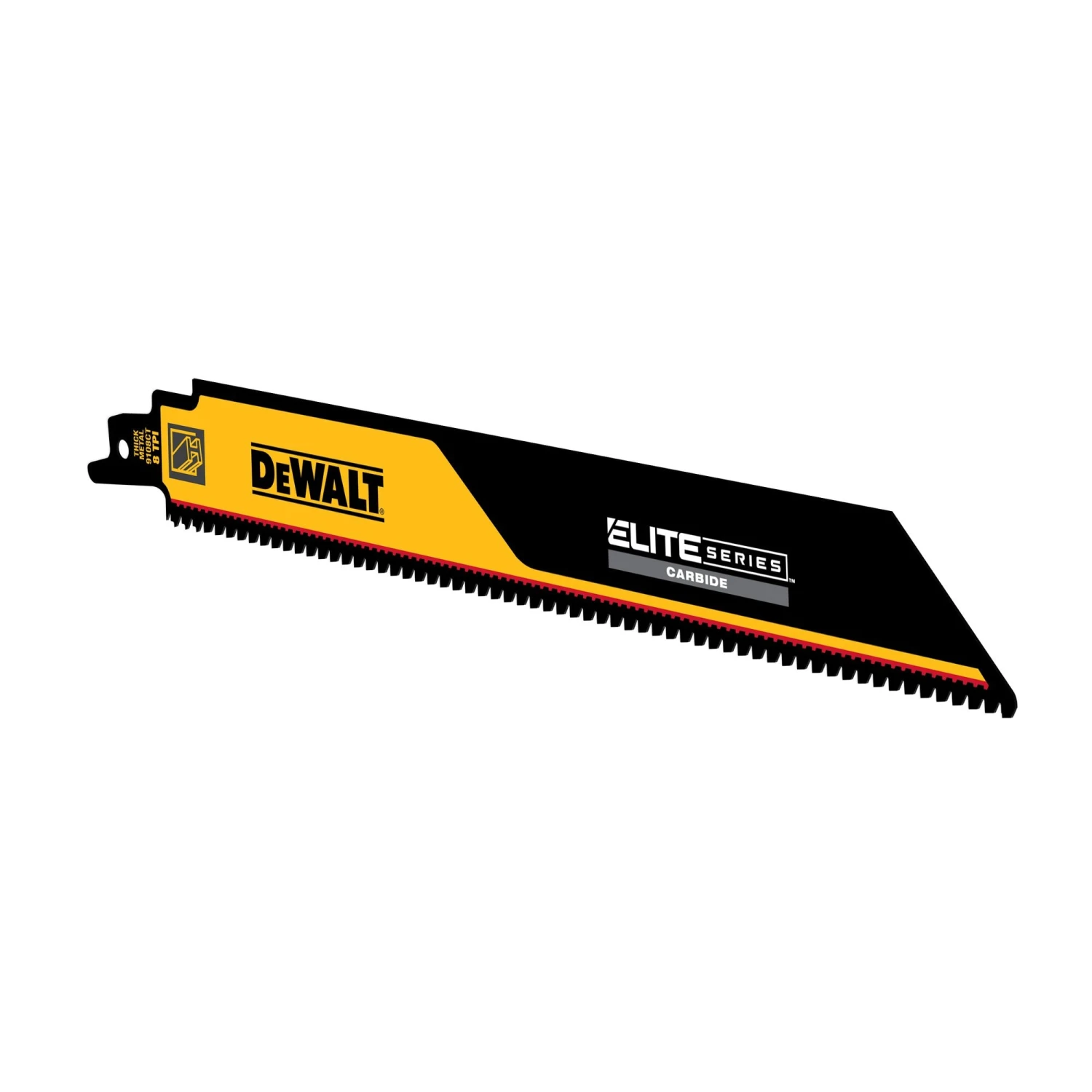 DEWALT ELITE SERIES Carbide Tooth 9-in 8 TPI Thick Metal Cutting Reciprocating Saw Blade 8 DEWALT ELITE SERIES Carbide Tooth 9-in 8 TPI Thick Metal Cutting Reciprocating Saw Blade - Image 8