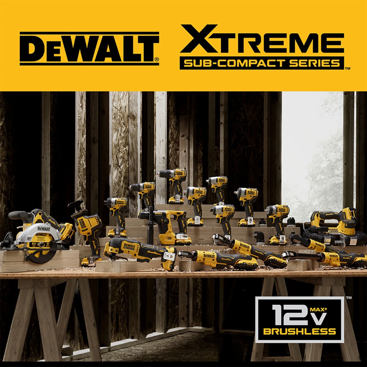 DEWALT XTREME 2-Tool 12V MAX XR Brushless DrilI/Impact Driver With Bag (2-Batteries And Charger Included) 12 DEWALT XTREME 2-Tool 12V MAX XR Brushless DrilI/Impact Driver With Bag (2-Batteries And Charger Included) - Image 12