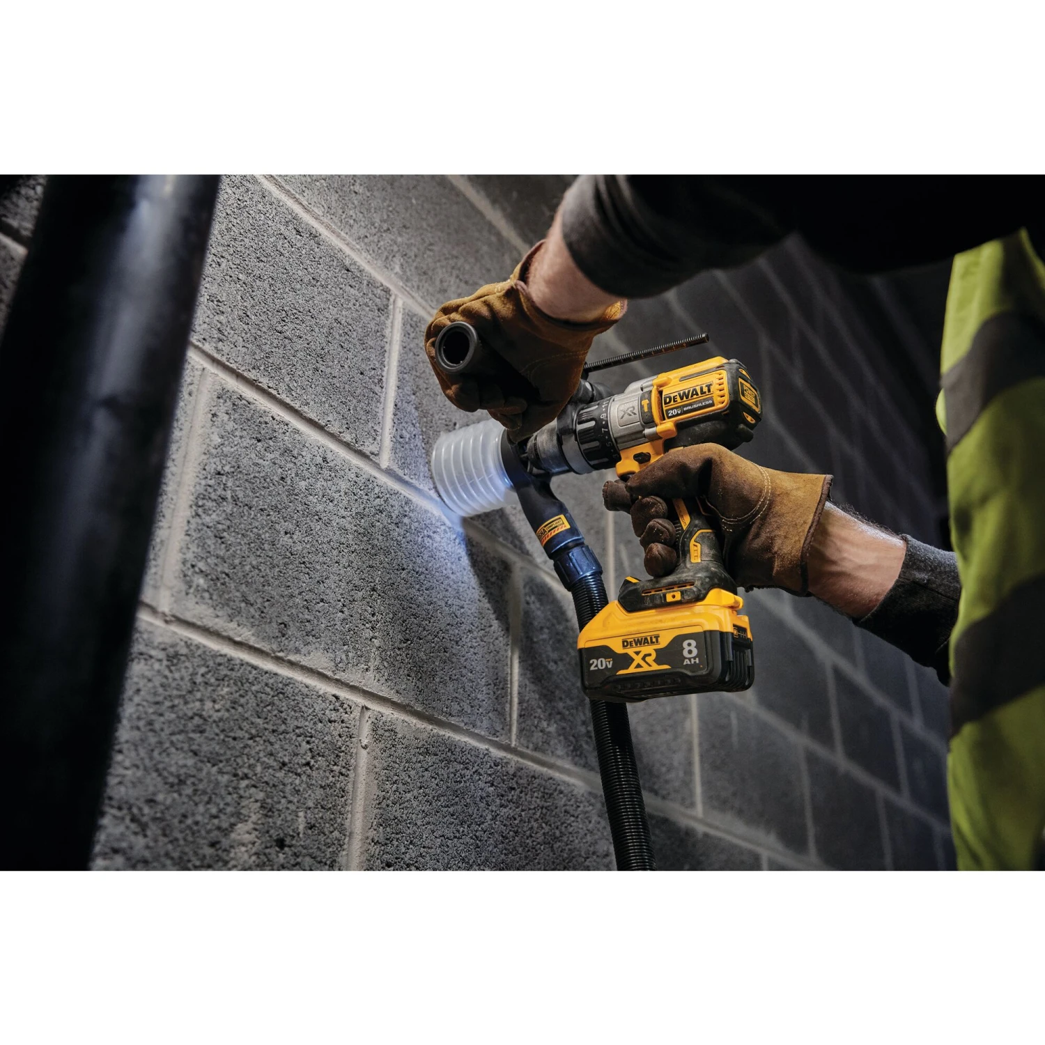 DEWALT XR POWER DETECT 1/2-in 20-volt Max Variable Speed Brushless Hybrid Capable Cordless Hammer Drill ( 1 -Batteries And Charger Included ) 15 DEWALT XR POWER DETECT 1/2-in 20-volt Max Variable Speed Brushless Hybrid Capable Cordless Hammer Drill ( 1 -Batteries And Charger Included ) - Image 15