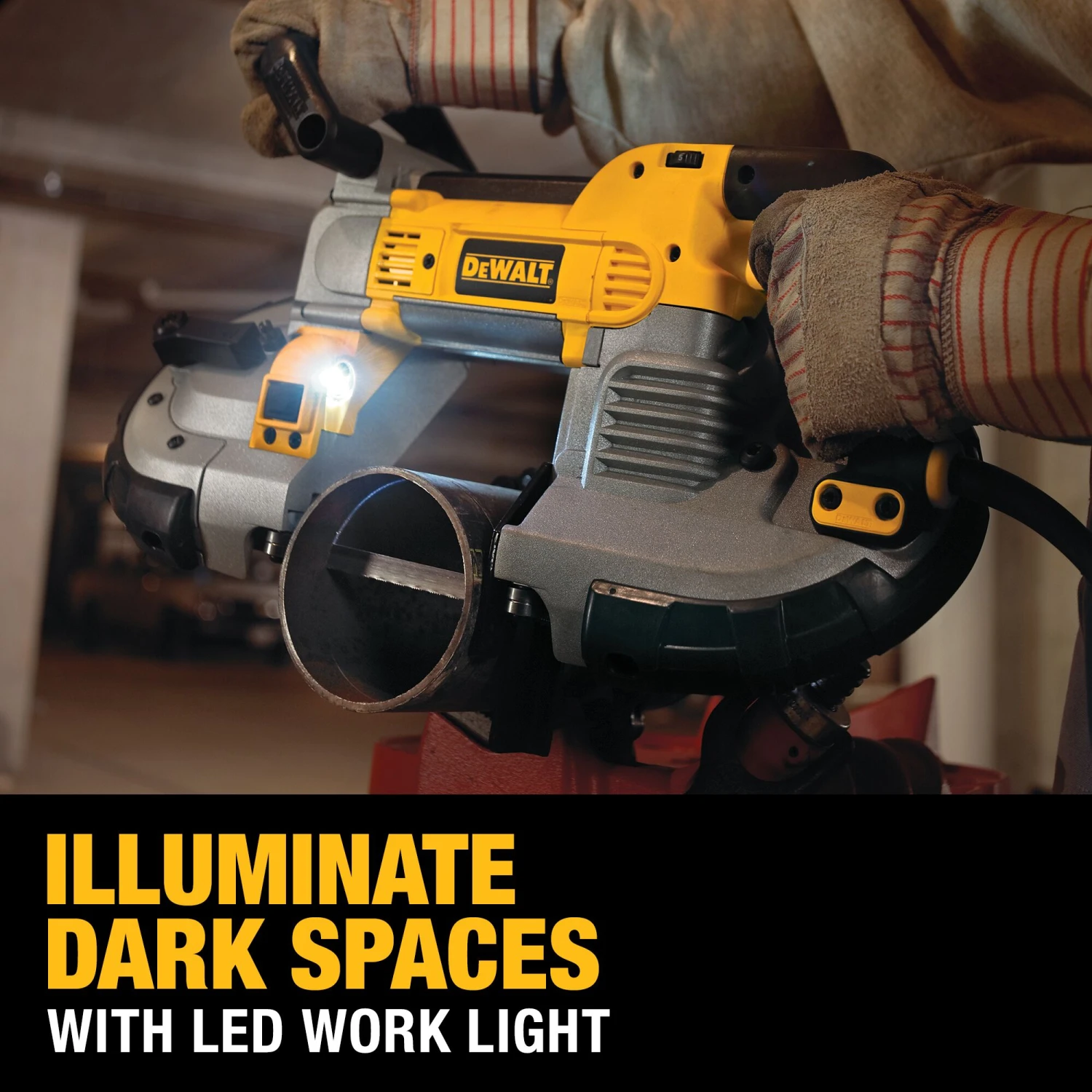 DEWALT 10.0-Amp 4.75-in Portable Band Saw ) 3 DEWALT 10.0-Amp 4.75-in Portable Band Saw ) - Image 3