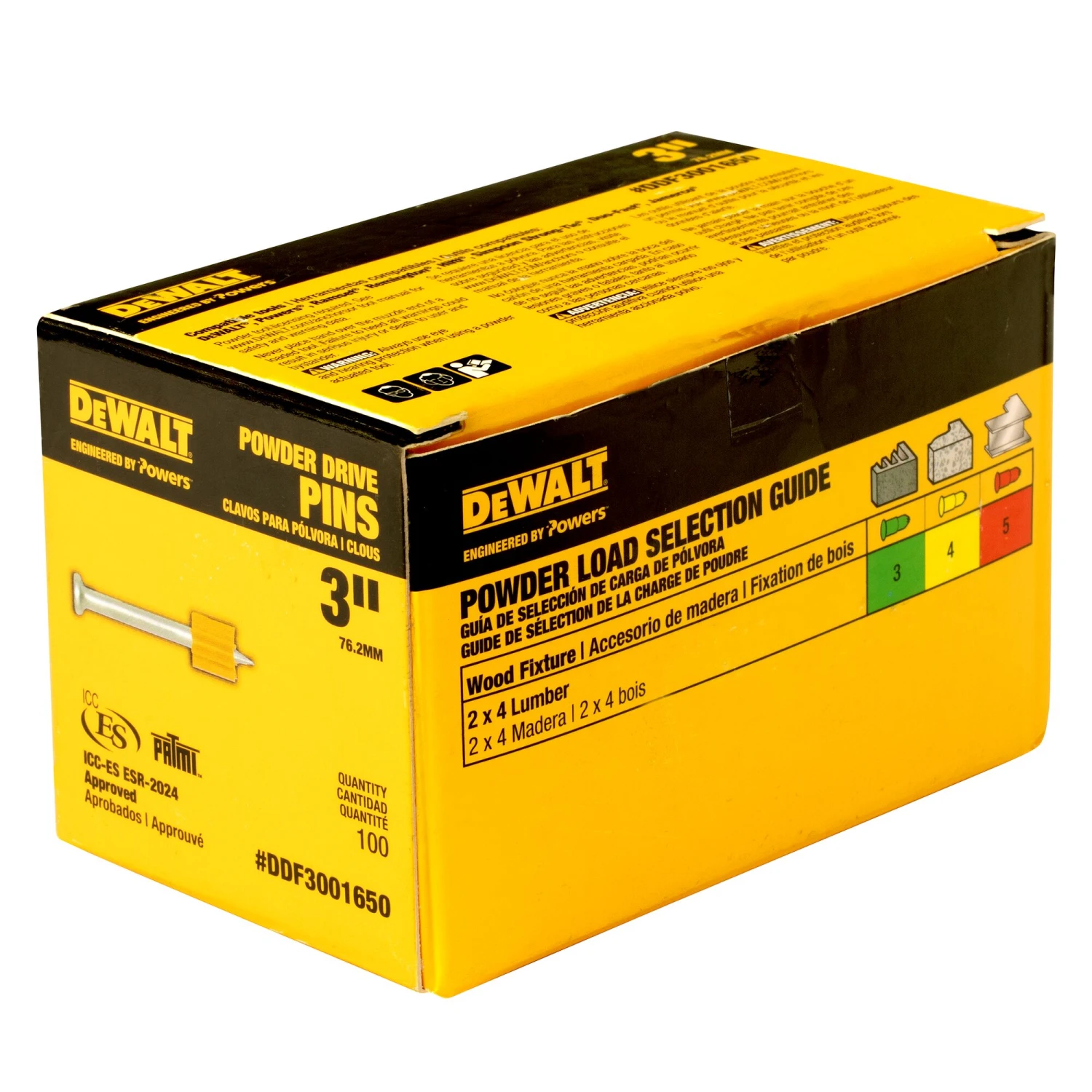 DEWALT 100 -Pack 3-in Non-washered Drive Pin 6 DEWALT 100 -Pack 3-in Non-washered Drive Pin - Image 6