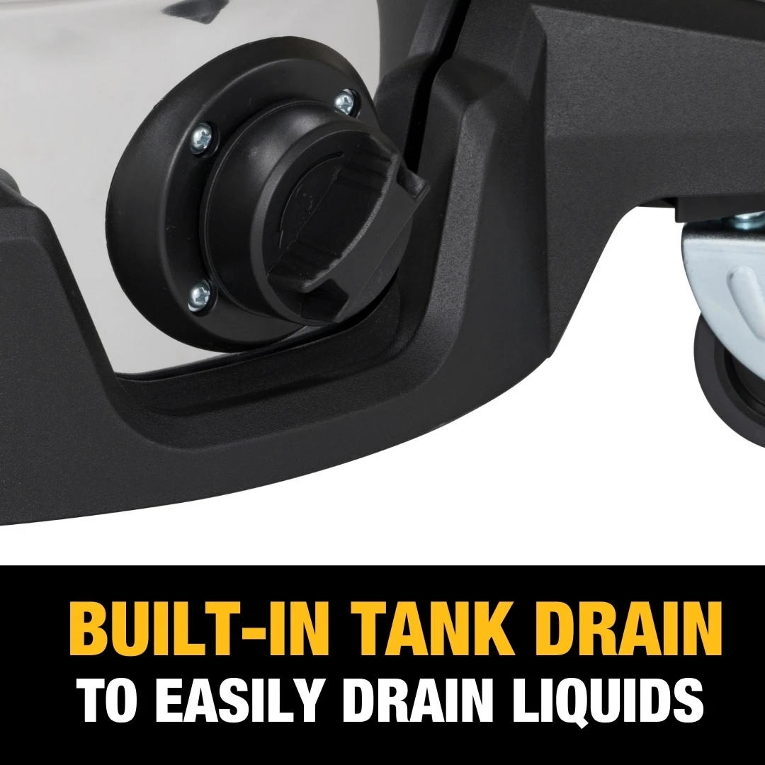 DEWALT 10-Gallon 6.5 HP Corded Wet/Dry Shop Vacuum With Accessories Included 9 DEWALT 10-Gallon 6.5 HP Corded Wet/Dry Shop Vacuum With Accessories Included - Image 9