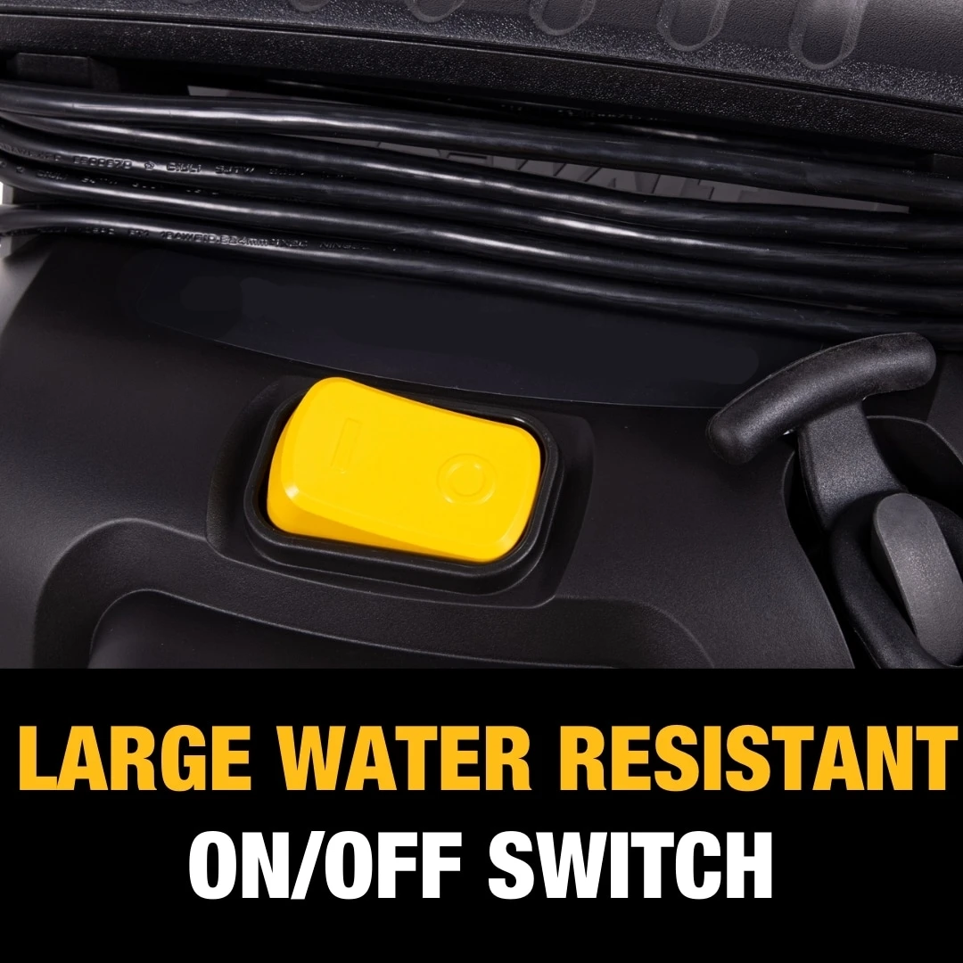 DEWALT 10-Gallon 6.5 HP Corded Wet/Dry Shop Vacuum With Accessories Included 10 DEWALT 10-Gallon 6.5 HP Corded Wet/Dry Shop Vacuum With Accessories Included - Image 10