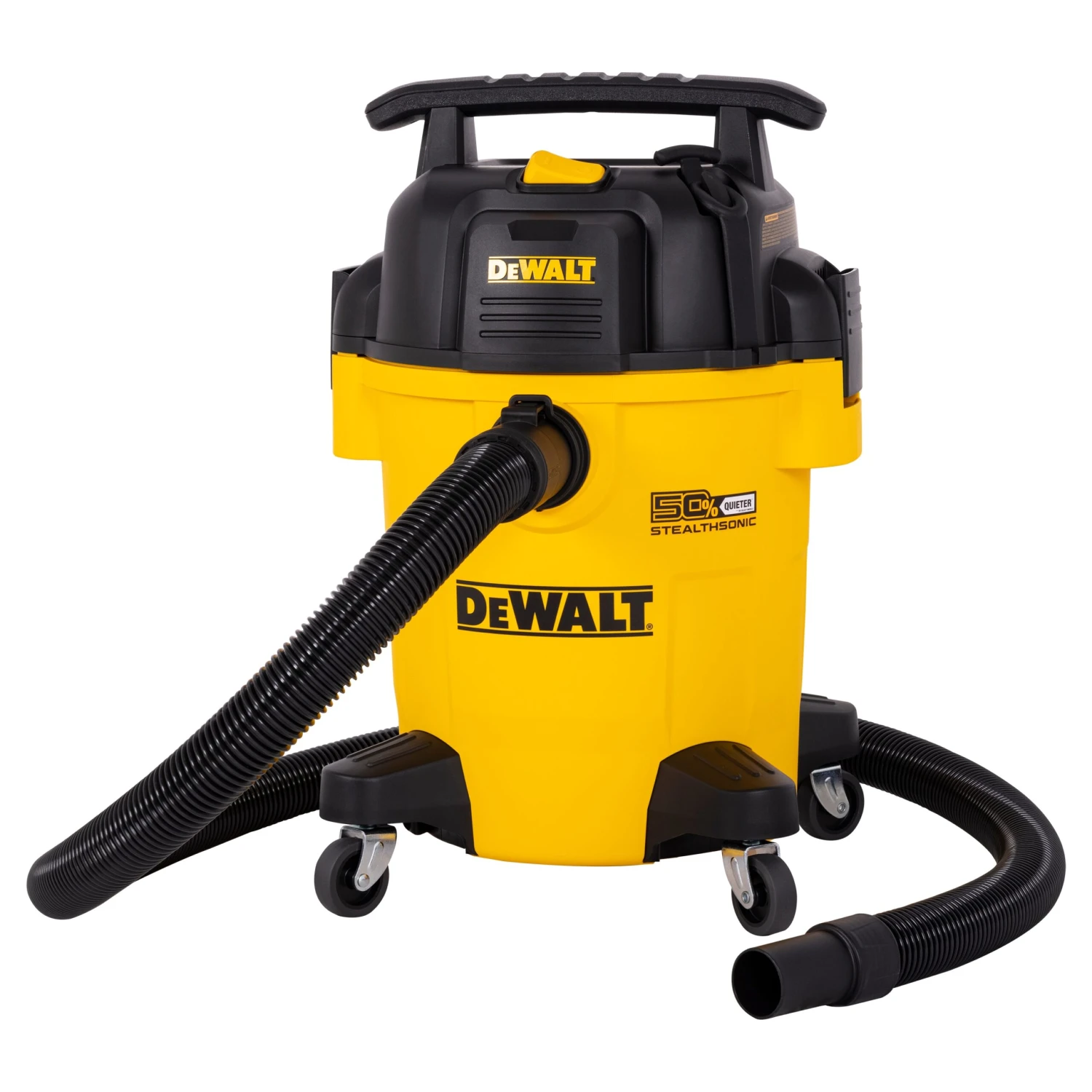 DEWALT Stealthsonic Quiet 6-Gallon 4 HP Corded Wet/Dry Shop Vacuum With Accessories Included 3 DEWALT Stealthsonic Quiet 6-Gallon 4 HP Corded Wet/Dry Shop Vacuum With Accessories Included - Image 3
