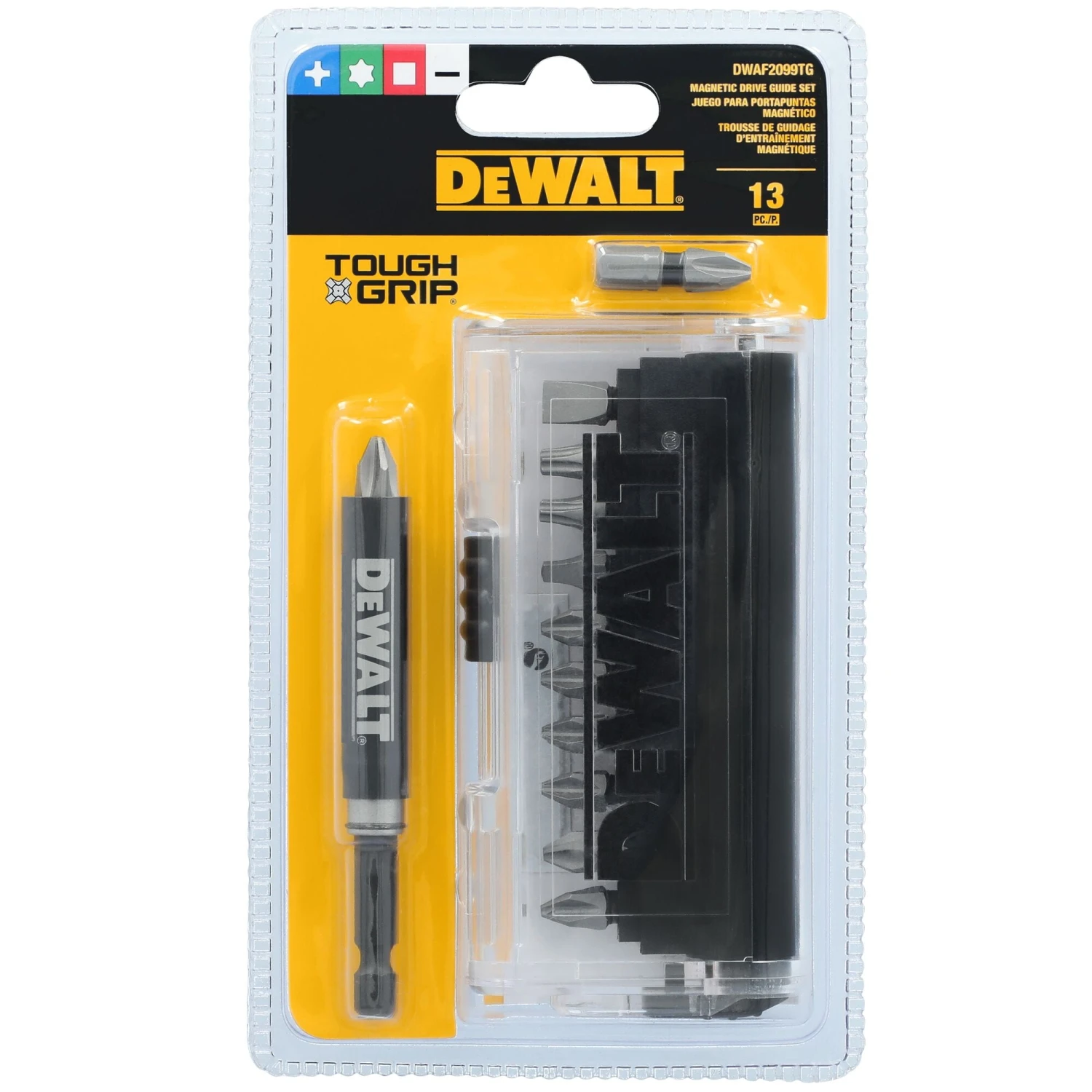 DEWALT TOUGH GRIP Screwdriver Bit Set 13 -Piece 6 DEWALT TOUGH GRIP Screwdriver Bit Set 13 -Piece - Image 6