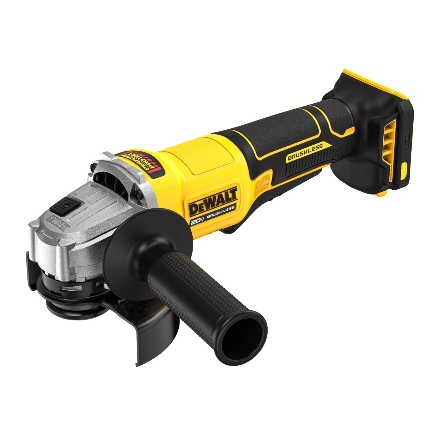 DEWALT 4.5-in 20-volt Max Paddle Switch Brushless Cordless Angle Grinder 12 DEWALT 4.5-in 20-volt Max Paddle Switch Brushless Cordless Angle Grinder - Image 12