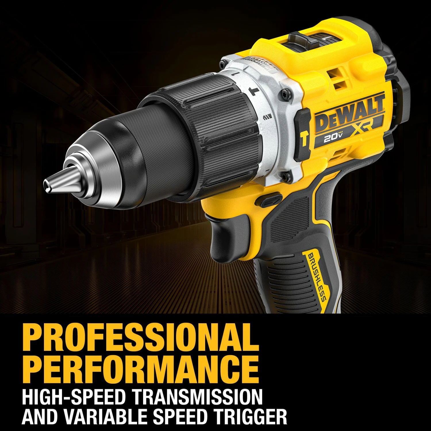 DEWALT XR 1/2-in 20-volt Max Variable Speed Brushless Cordless Hammer Drill ( 6 DEWALT XR 1/2-in 20-volt Max Variable Speed Brushless Cordless Hammer Drill ( - Image 6