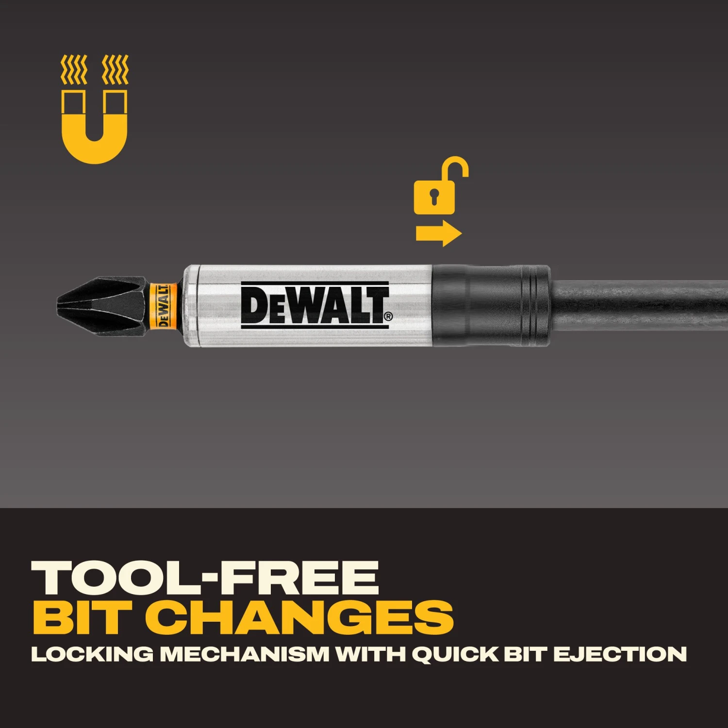 DEWALT ELITE SERIES Magnetic Impact Bit Extension Individual 4 DEWALT ELITE SERIES Magnetic Impact Bit Extension Individual - Image 4
